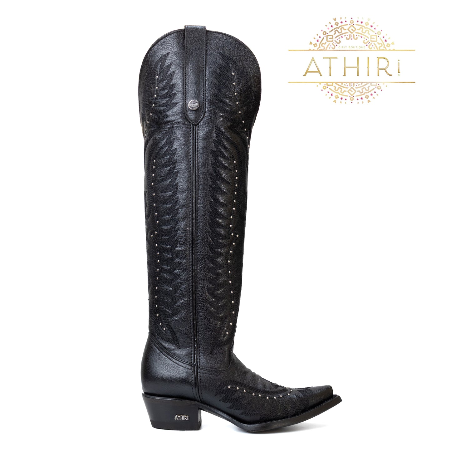 BUFALINO NEGRO HILOS NEGROS  AT-48 ESCARA H-RETRO