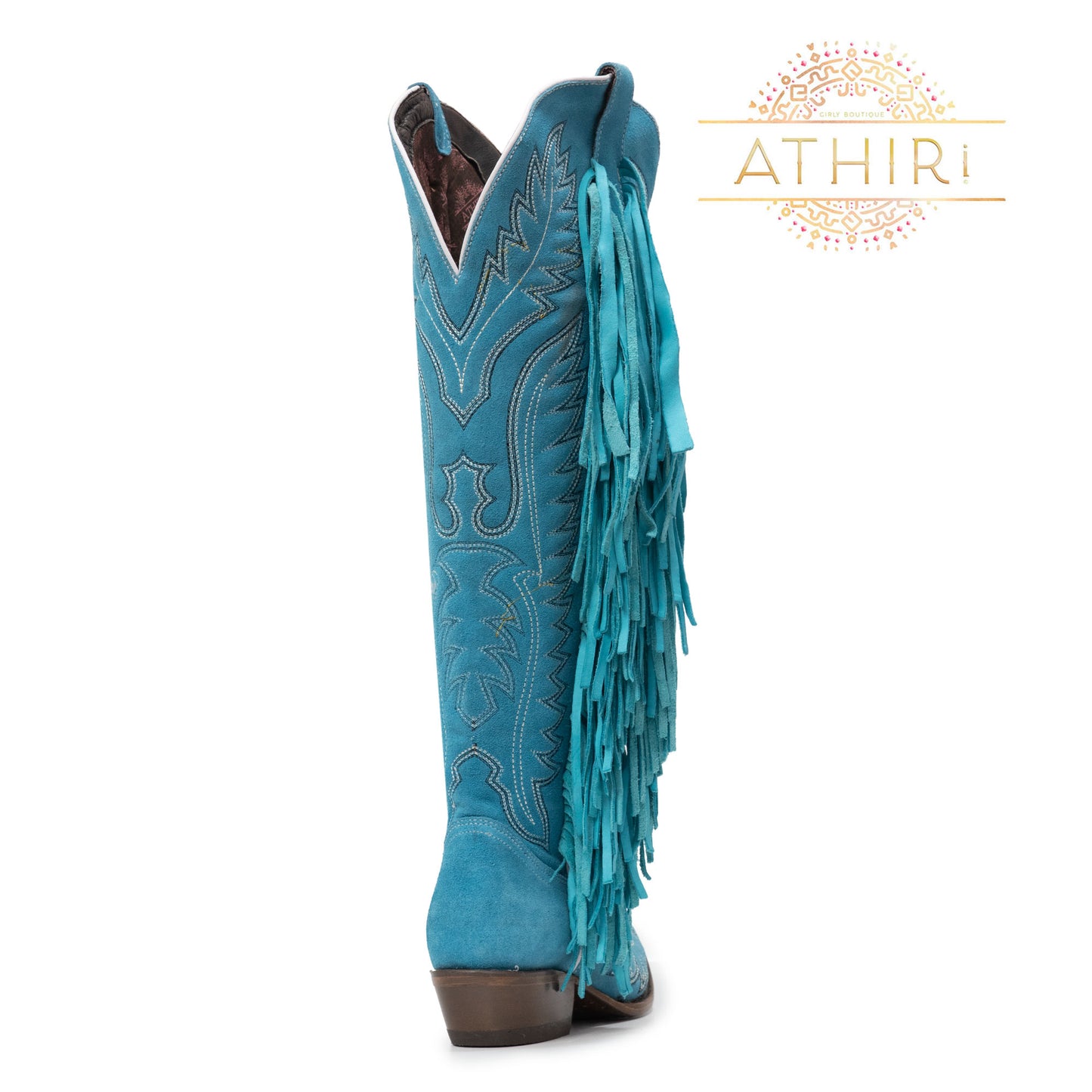 GAMUZA AZUL TURQUESA EST-47 CHLOE H-RETRO