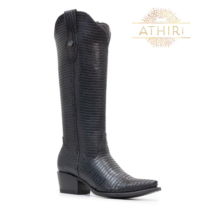 LIZARD NEGRO EST.AT-35 H-MARIE RT