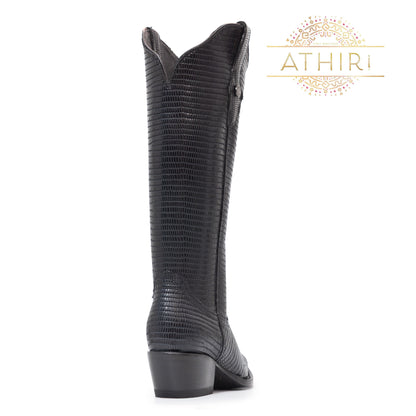 LIZARD NEGRO EST.AT-35 H-MARIE RT