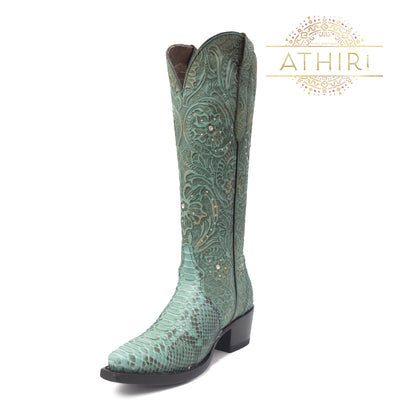 PITHÓN EXÓTICO TURQUESA H-MARIE